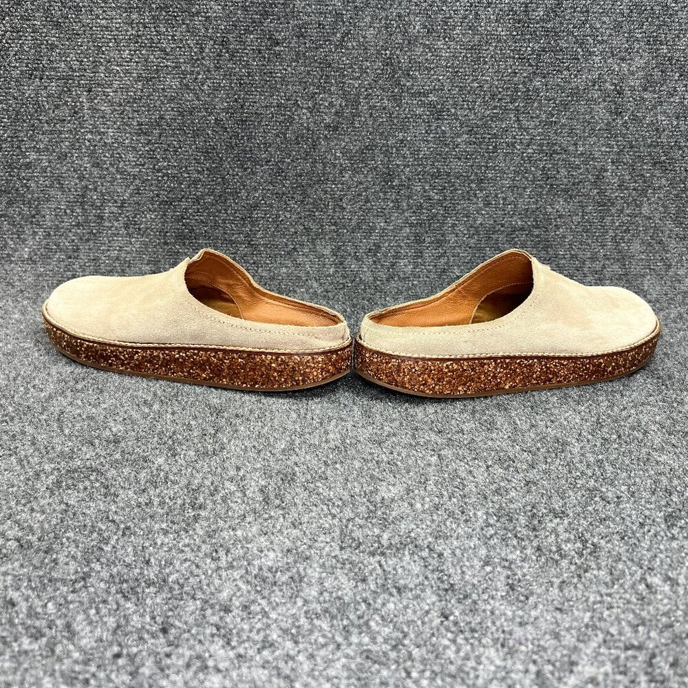 Lucky Brand Tamala Clogs Women's Size 10 Tan Suded Slip On Comfort Shoes Sneaker - Picture 6 of 11